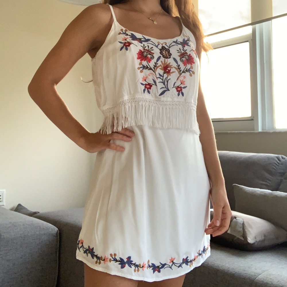 Boho Fringe Dress